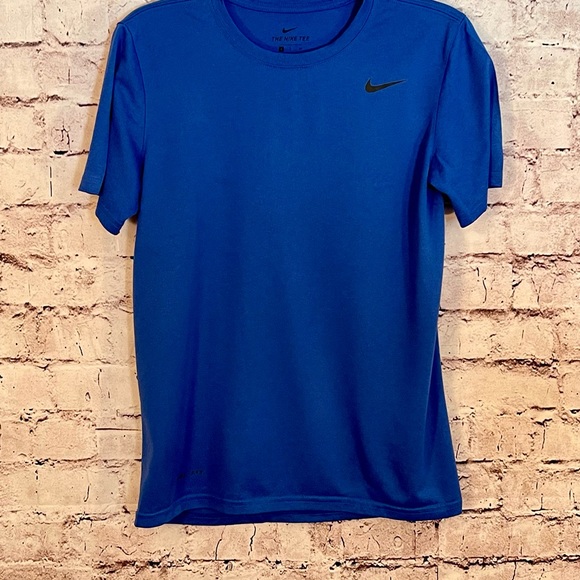 Means Nike Dri-Fit T-shirt Size Small Blue - Picture 2 of 6